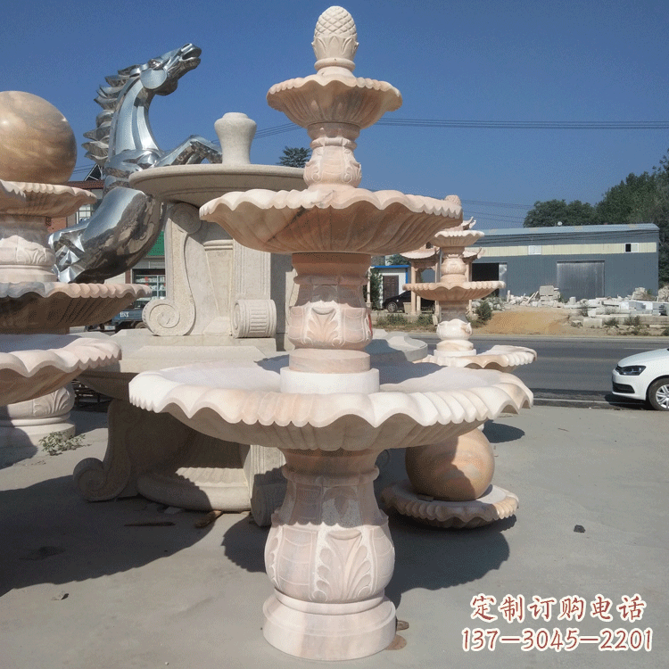 江苏四腿石雕喷泉