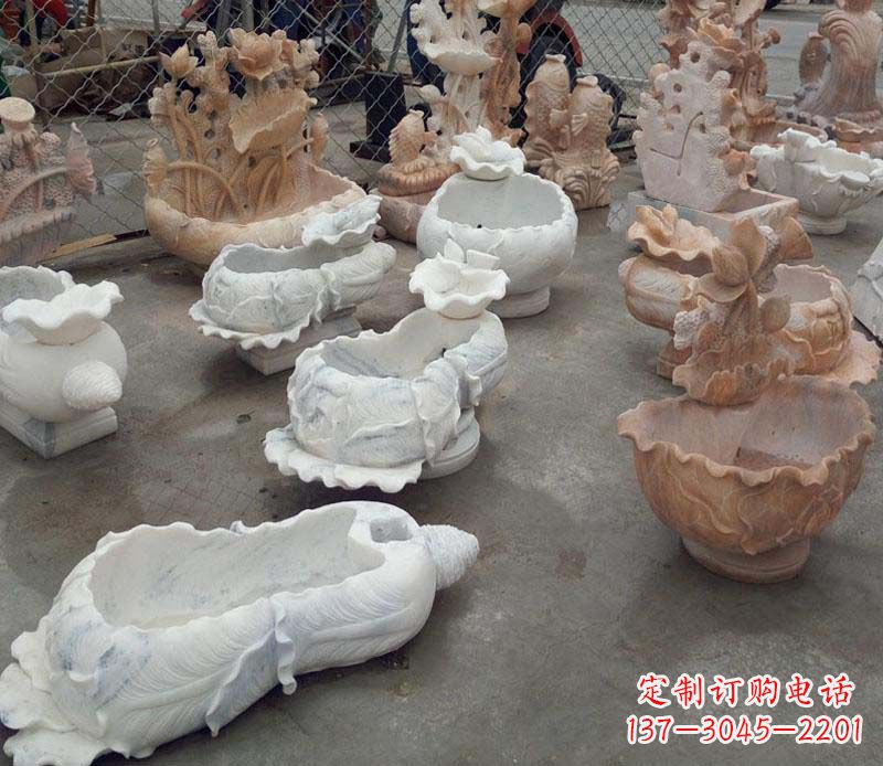 江苏白菜水盆景观石雕