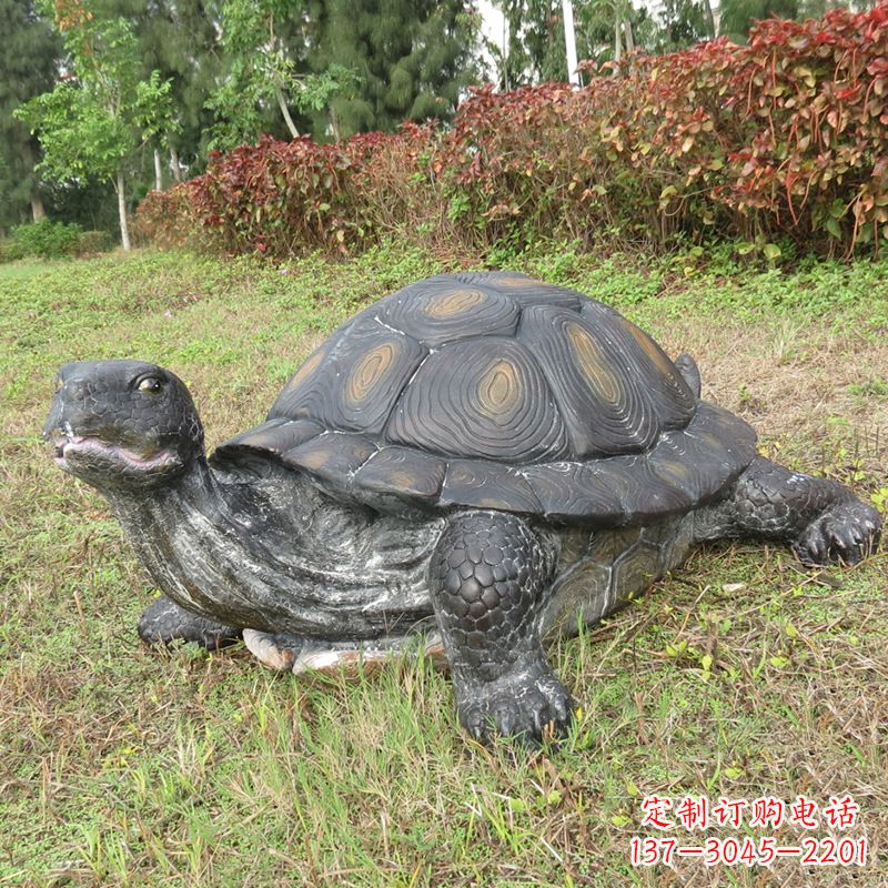 江苏玻璃钢乌龟雕塑传承古老文化