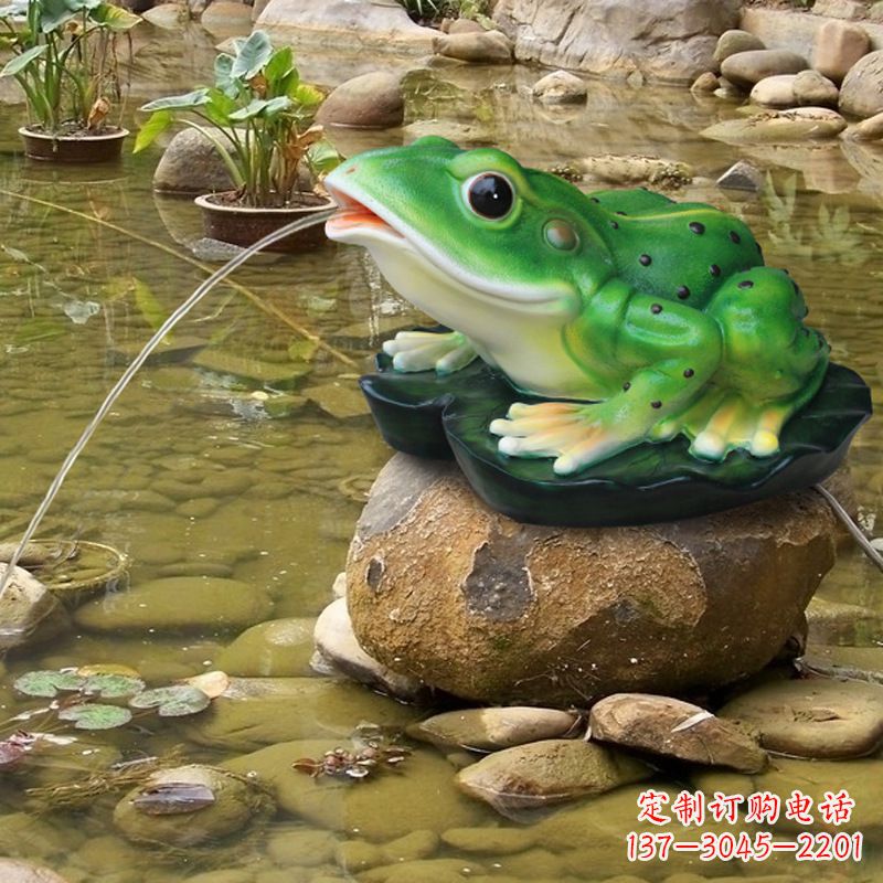 江苏玻璃钢青蛙雕塑——艺术与自然的完美结合
