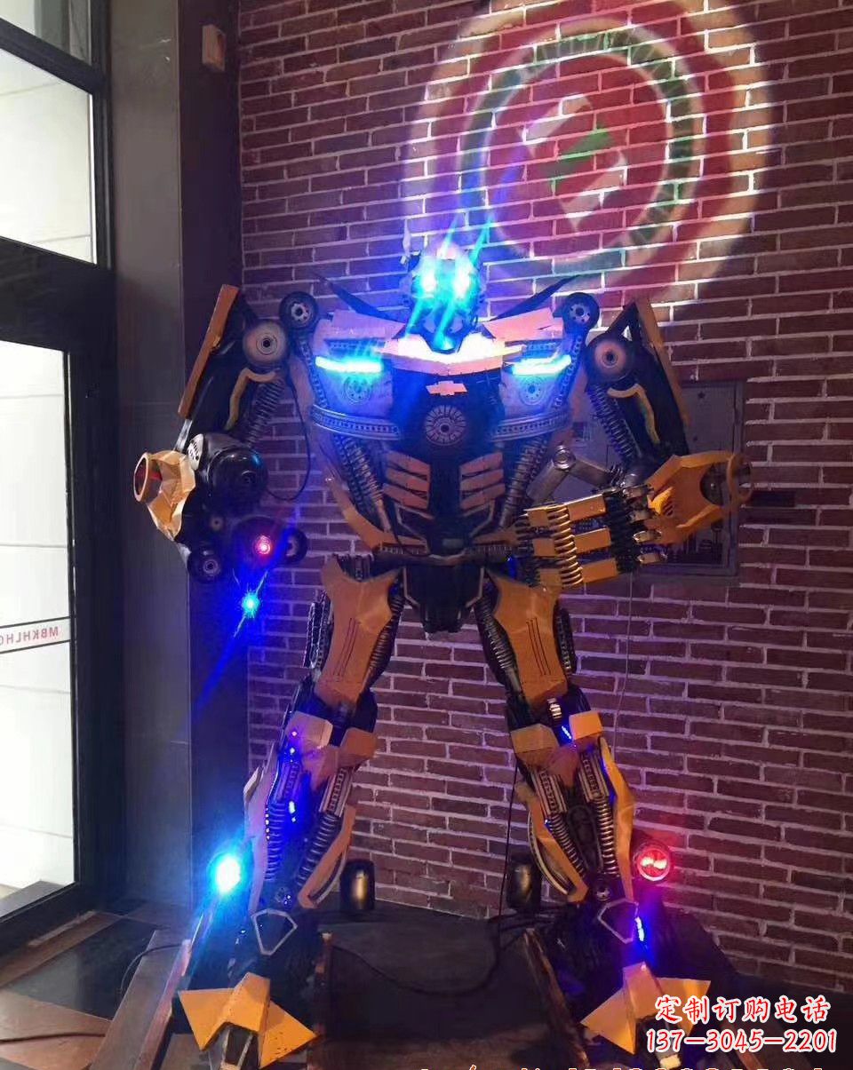 江苏不锈钢变形金刚雕塑