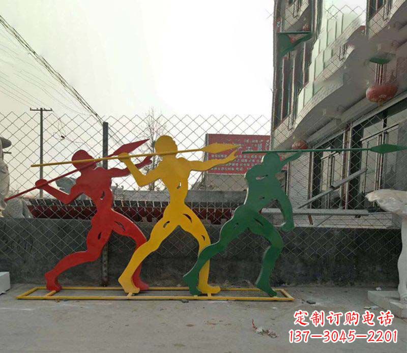 江苏不锈钢标枪雕塑一种新兴的艺术形式