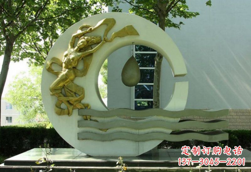 江苏不锈钢嫦娥奔月雕塑