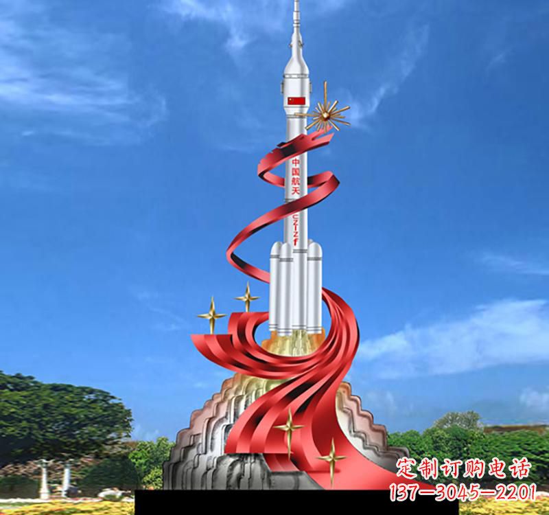 江苏不锈钢嫦娥飞天标识雕塑