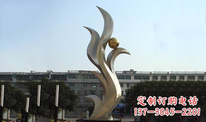 江苏精美不锈钢凤凰雕塑