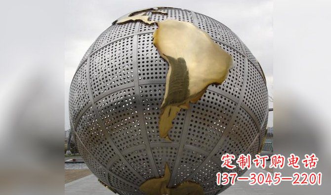江苏不锈钢地球雕塑传承人类文明的精神象征