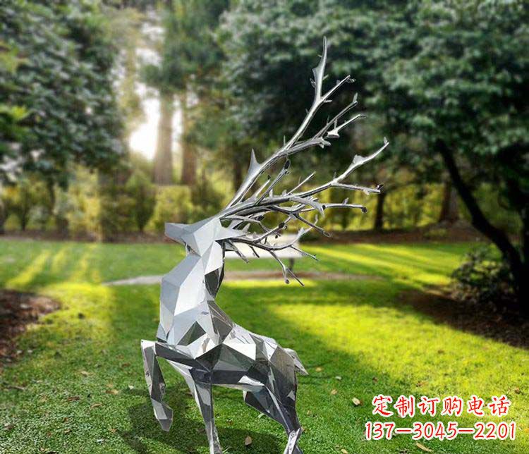 江苏不锈钢公园动物鹿