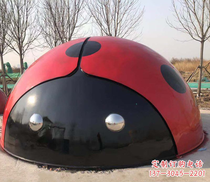 江苏不锈钢瓢虫雕塑精致的艺术之美