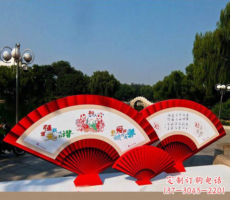 江苏不锈钢价值观雕塑——见证社会主义核心价值观