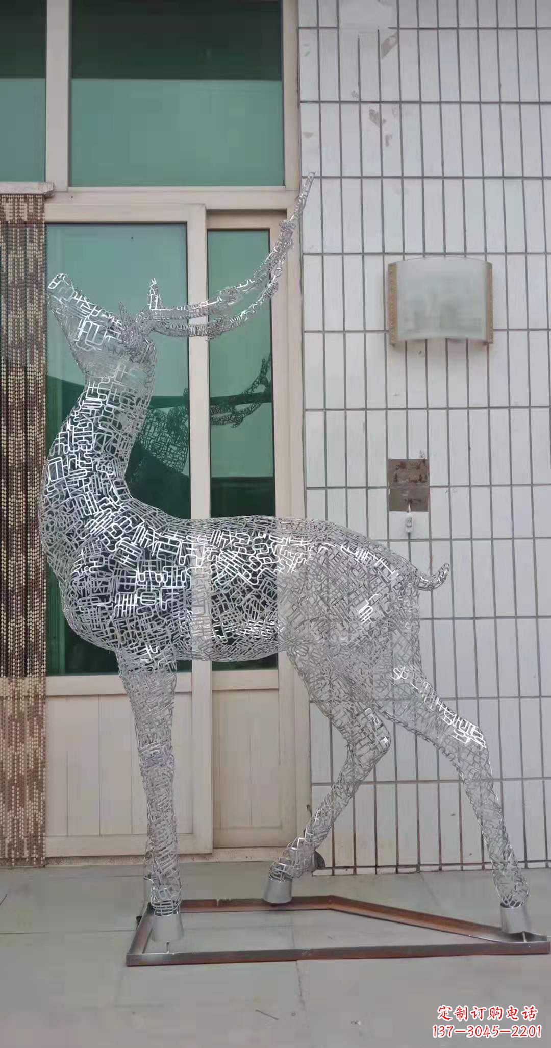 江苏不锈钢铁艺动物雕塑——艺术与自然的完美结合