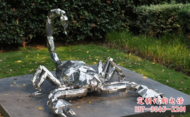 江苏不锈钢蝎子雕塑