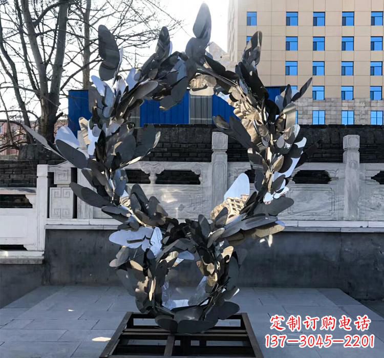 江苏不锈钢艺术蝴蝶景观雕塑