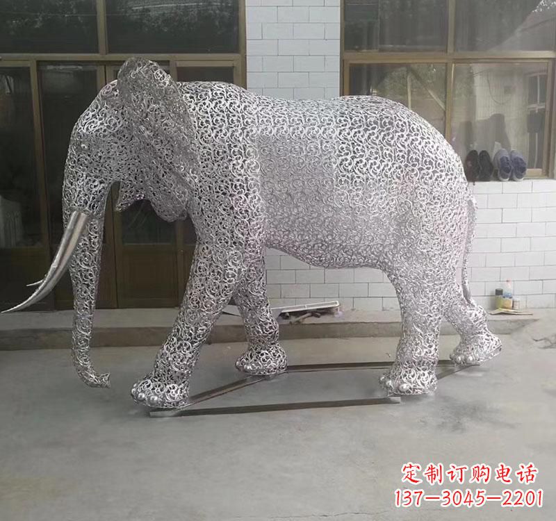 江苏不锈钢大象雕塑它的魅力无限