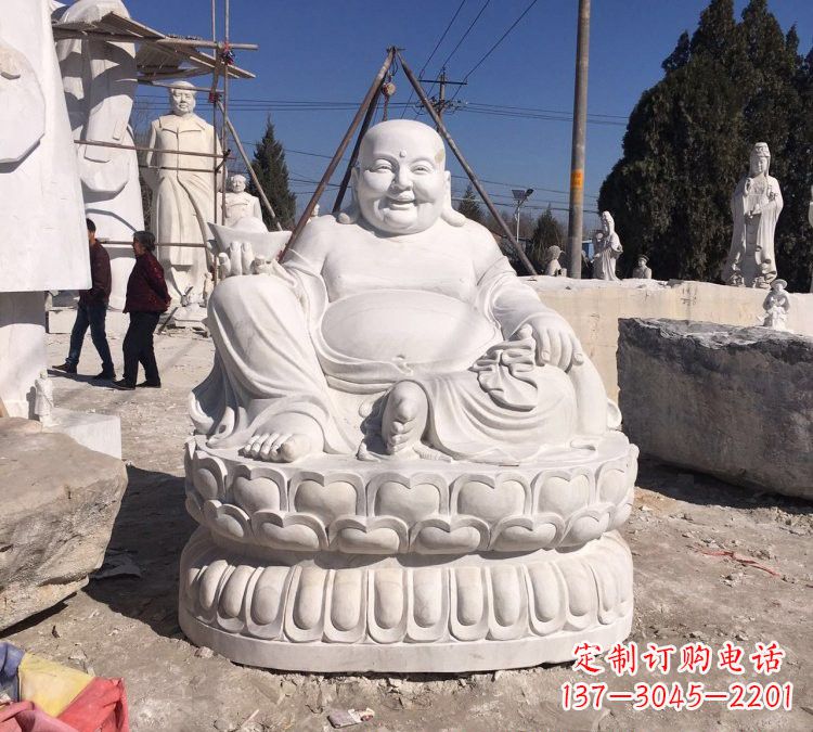 江苏大肚弥勒佛石雕