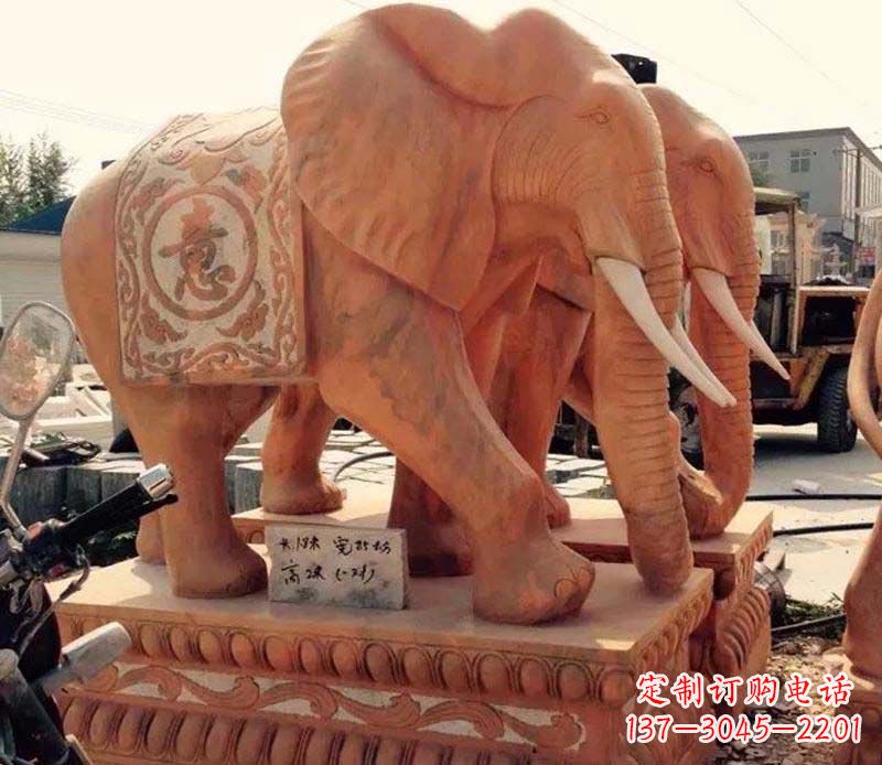 江苏大象雕塑 传承古典文化的艺术精品