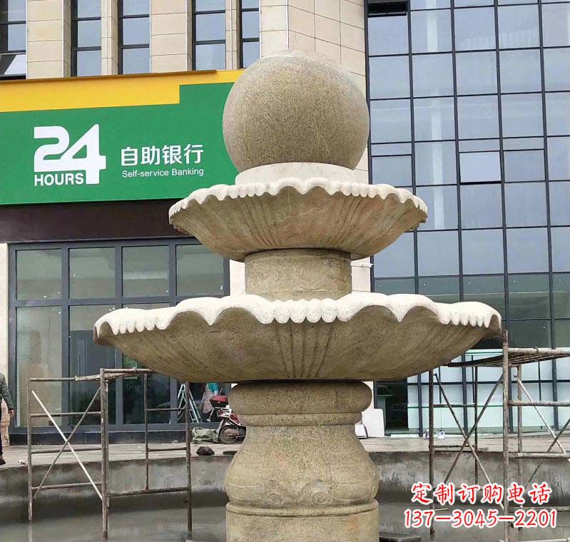 江苏大理石风水球喷泉雕塑——振奋人心的艺术杰作