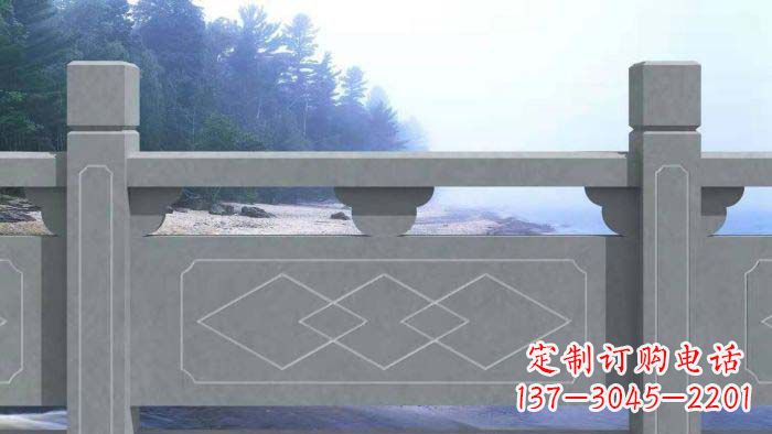 江苏大理石护城河栏板石雕 (2)