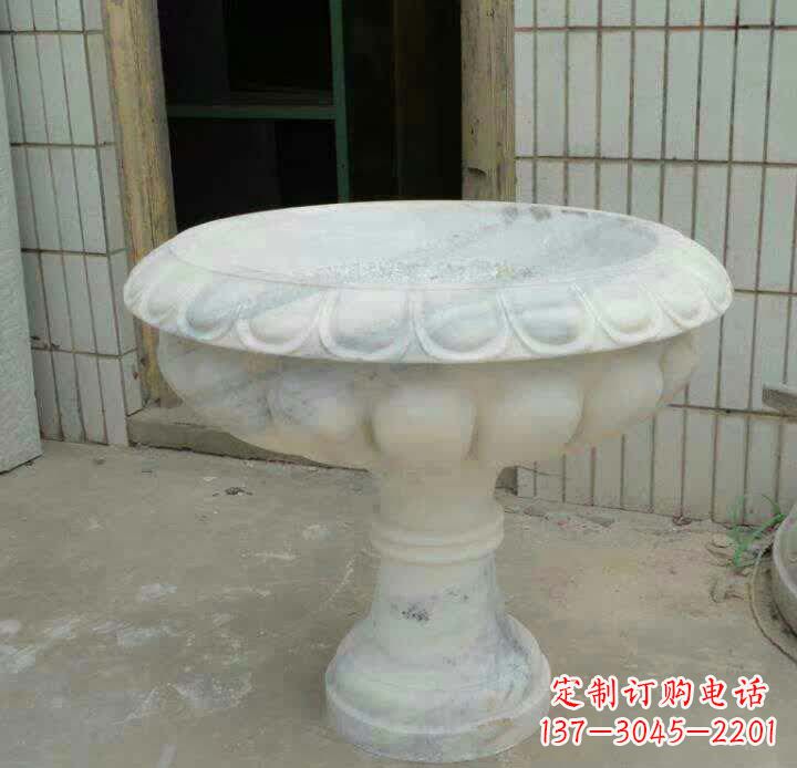 江苏大理石花盆雕塑