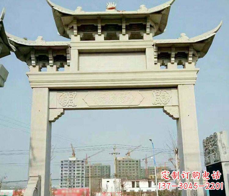 江苏精美牌坊石雕