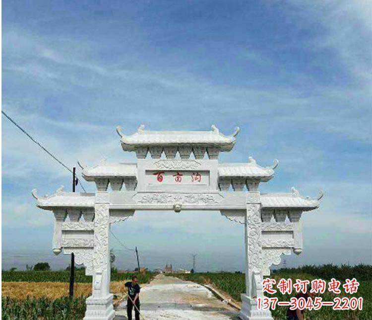 江苏西方风格石牌坊石雕