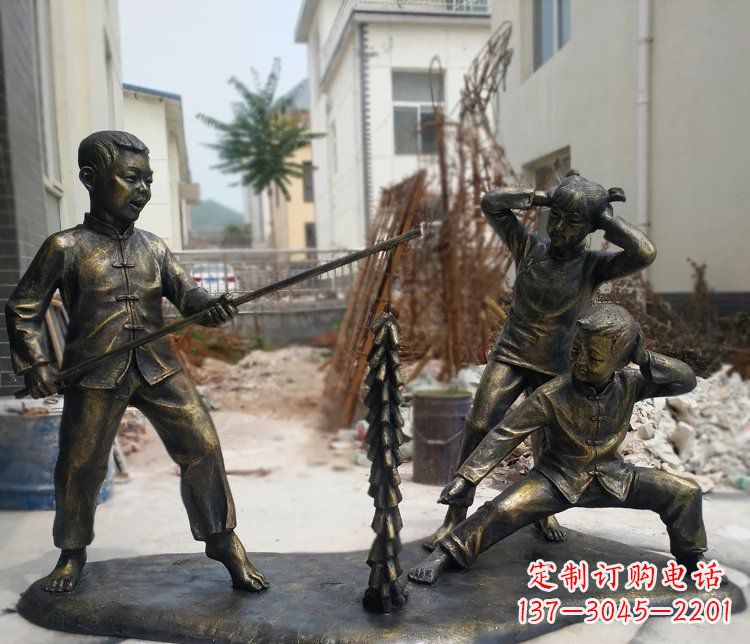 江苏精美儿童铜雕,为孩子们带来欢乐