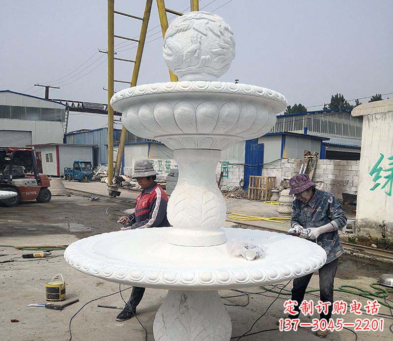 江苏风水球喷泉石雕塑
