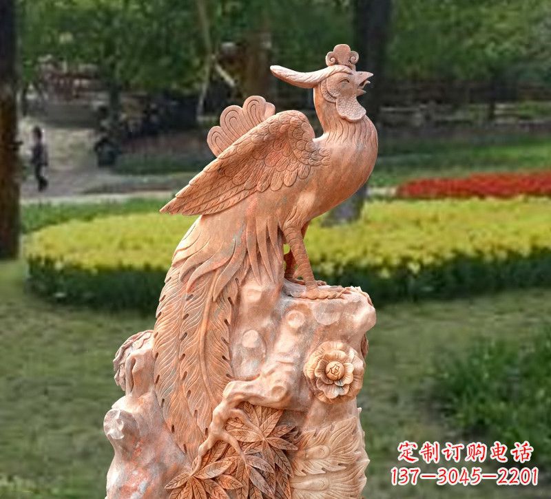江苏凤凰神鸟景观雕塑