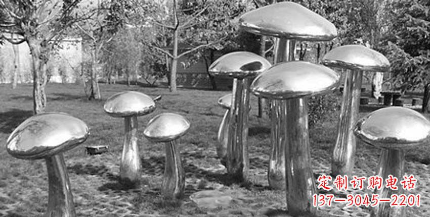 江苏萌芽之美,蘑菇景观雕塑