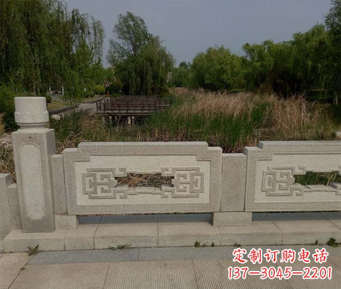 江苏优雅大气的公园栏板雕塑