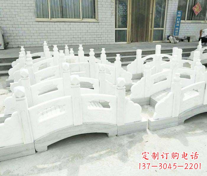 江苏专业定制大理石拱桥雕塑
