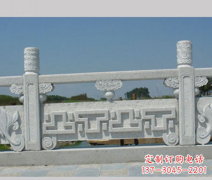 江苏公园景观大理石栏板雕塑