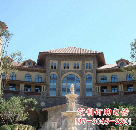 江苏定制欧式古典喷泉大理石雕塑