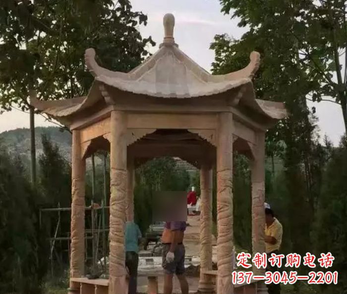 江苏中领雕塑凉亭雕塑