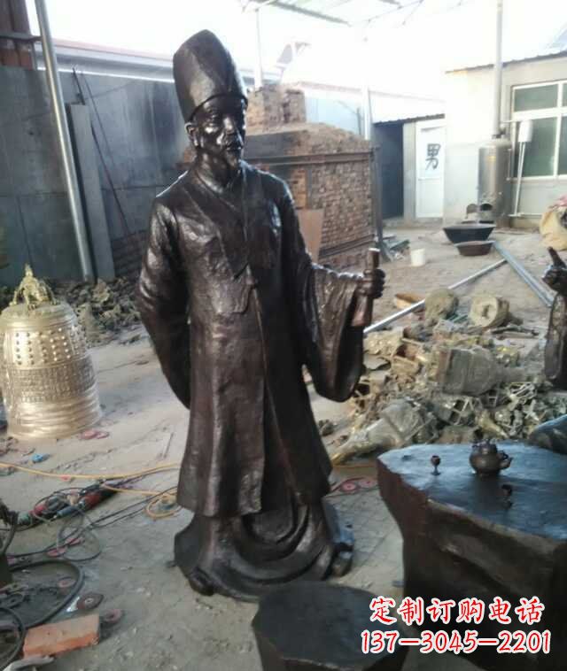 江苏精美雕塑，展现古代名医李时珍的传奇