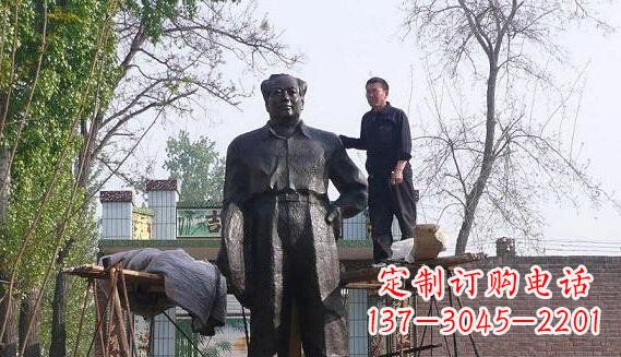 江苏荣耀无双，中领雕塑推出毛主席伟人铜雕