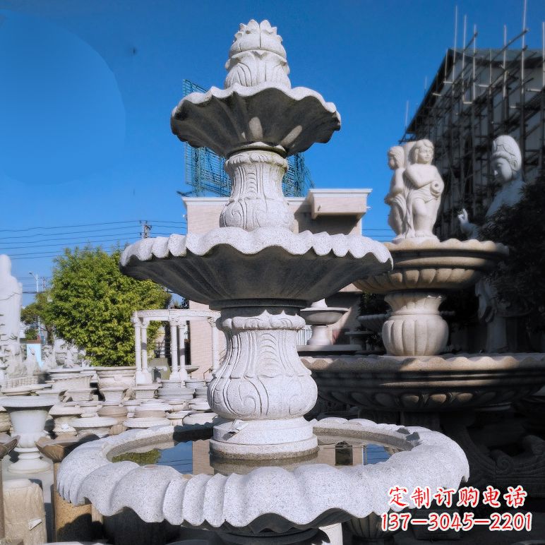 江苏中领雕塑喷泉雕塑,浪漫融入现代设计