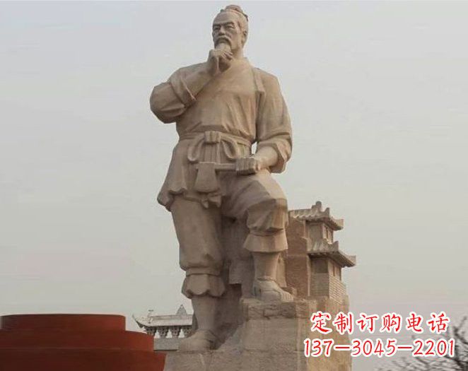 江苏重拾古代风采，中领雕塑打造高贵的鲁班雕塑