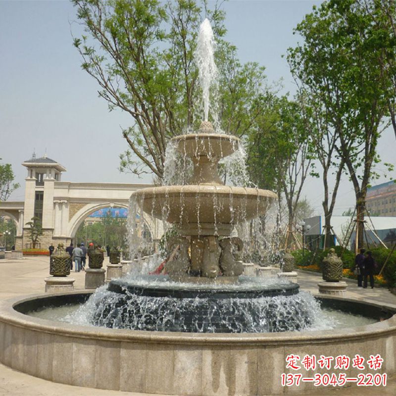江苏石雕音乐喷泉
