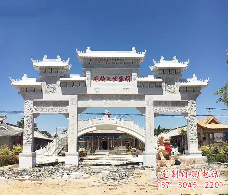 江苏石牌坊的雕刻