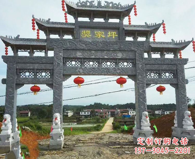 江苏石牌坊石雕