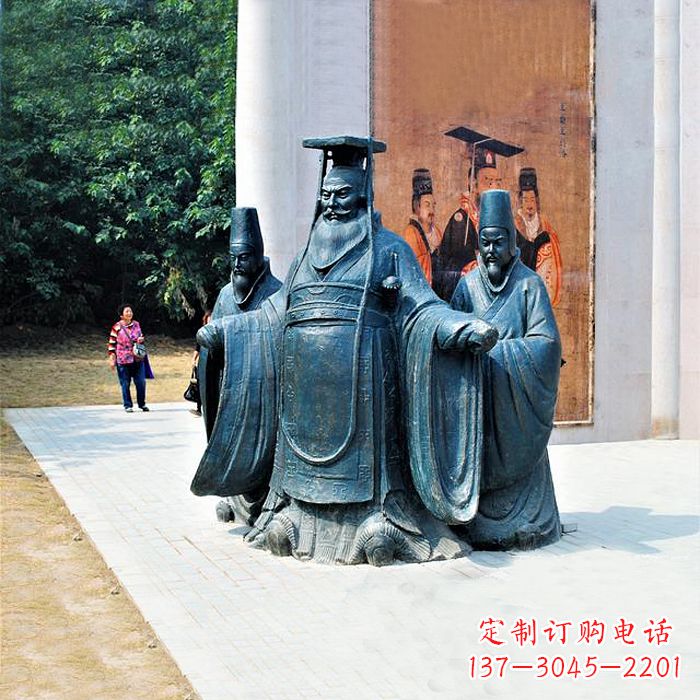 江苏隋文帝杨坚景观雕塑