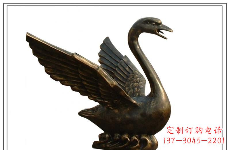 江苏天鹅喷泉铜雕