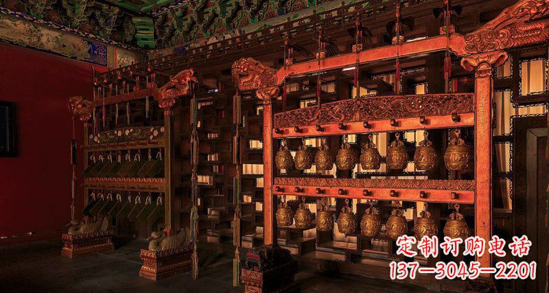 江苏铜编钟古代乐器铜雕