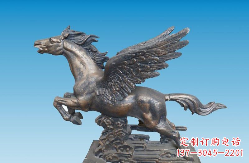江苏铜雕飞马222