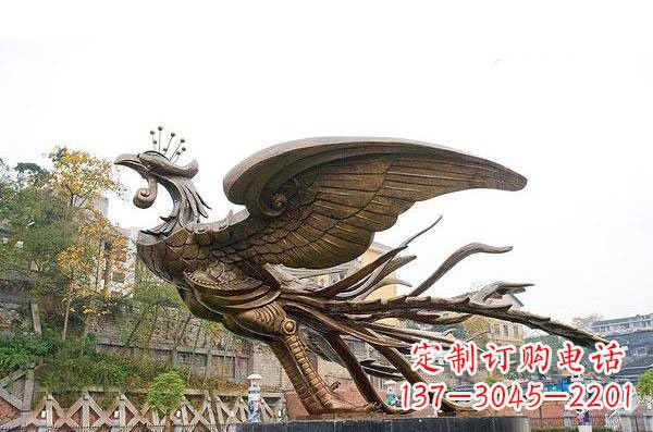 江苏铜雕凤凰