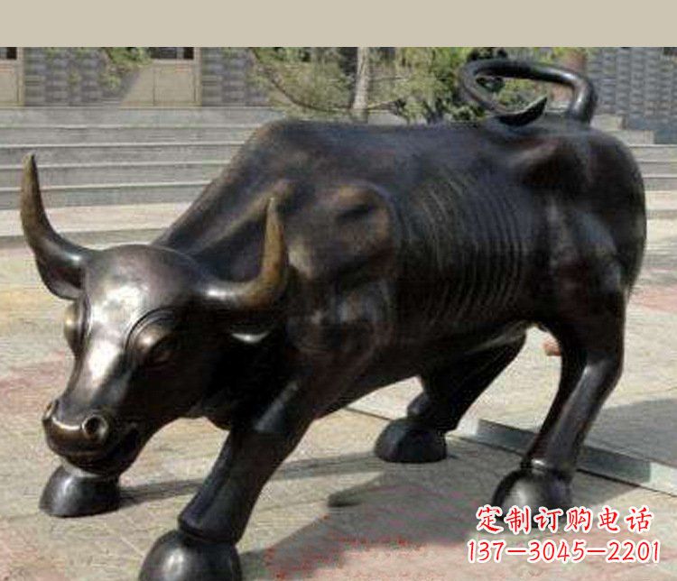 江苏铜雕广场华尔街动物牛