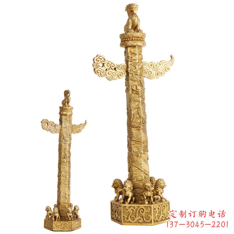 江苏铜雕华表柱