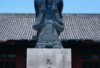 江苏传承古代文化——青铜孔子雕塑