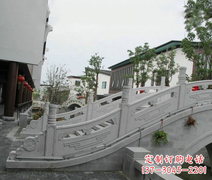 江苏小区景观大理石拱桥