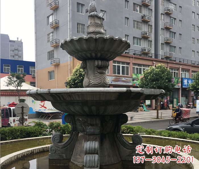 江苏小区景观仿古喷泉石雕